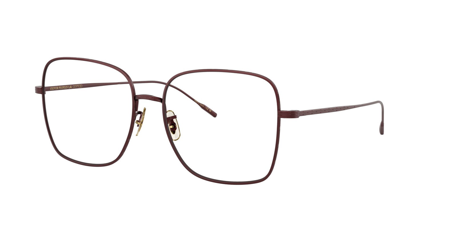 Das Bild zeigt die Oliver Peoples Fassung OV1348T 5294 leicht seitlich.